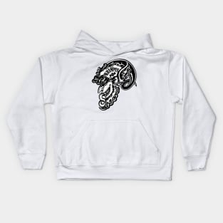 Smiling Krampus Kids Hoodie